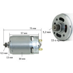 Двигун шуруповерта 10,8 V Makita DF333D оригінал 629395-8 (d38,dвала3.2/L75)