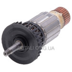 Якорь болгарки Metabo W 20-180 (L208*D53/вал М10) PRO