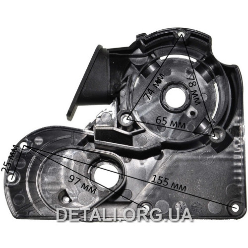Корпус шлифмашины Black & Decker XTA80E оригинал 587202-00