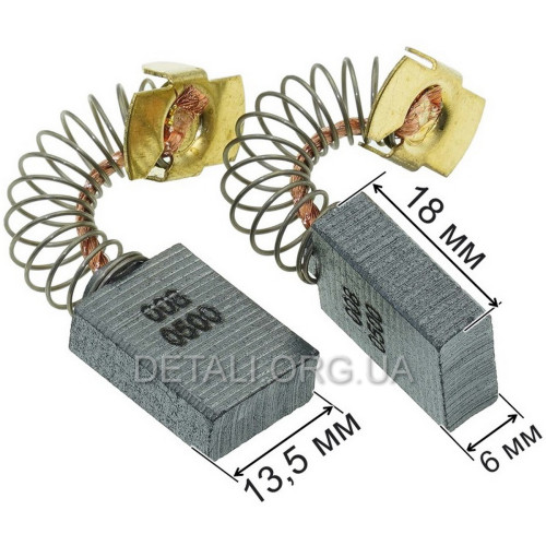 Зенит ЦПЛ-406/2800 Профі_24 Щітки вугільнi (6х13,5х18)