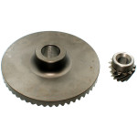 Шестерни (пара) болгарки Makita GA9060 227653-2/227652-4 (d1 15*81,3/d2 9*23/h2 18,5) оригинал