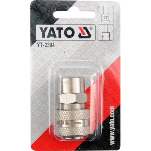 Швидкознімна муфта YATO з внутрішнім різьбленням d 3/8 50/250