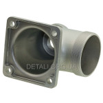 Фланец выпускной мотопомпы Lмц 92*131 мм d3" (88 мм)