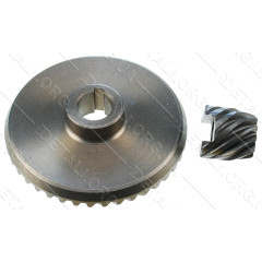 Шестерни (пара) болгарки Stern 230C/CV белая (d1 14*74/d2 9*21/h2 21) 2