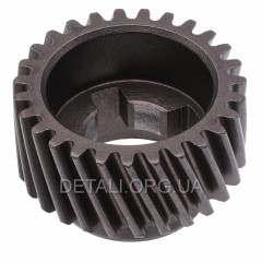 Шестерня - боченок перфоратора STURM RH-2590, Waller-650, Omax-650 (d37*26 /h23/27 зуб влево/крест) 2