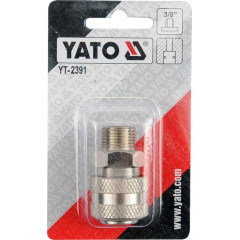 Швидкознімна муфта YATO із зовнішнім різьбленням d 3/8 50/250 2