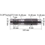 Ствол перфоратора Зенит ЗПП-2000 MAX, DWT DH16-42 VB BMC