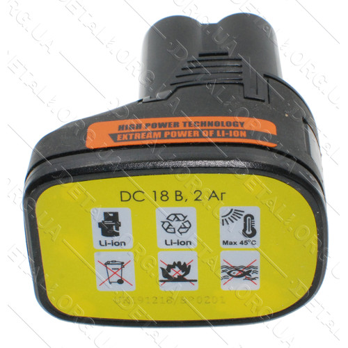 Аккумулятор Li-Ion 18В, 2.0 Ач ТМ Sturm CD3218LBE-998
