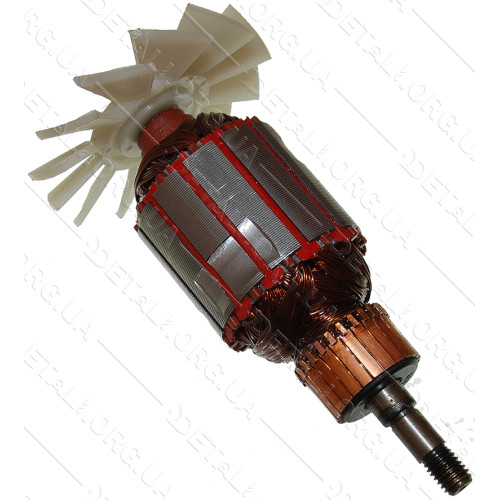 Якорь шлифмашина ленточная DWT BS 09-75 V оригинал (133*43 посадка 8мм)