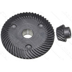 Шестерни (пара) болгарки Makita GA7020 аналог 227489-9+227488-1 (d1 17*81/d2 9*28/h2 19,5) 