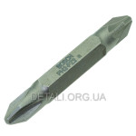 Бита двухсторонняя Bosch Ph2-PZ2х45 (60шт) оригинал 2608521268