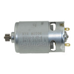 Двигатель шуруповерта 9,6В (9,6V) (d37мм, h57мм, шестерня d8мм, 12-з прямо)