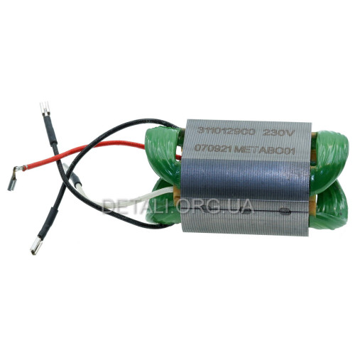 Статор 230V болгарки УШМ Metabo WEV 850-125/WEV 850-115 оригінал 311012900 (50*39 d34 L55 мм)