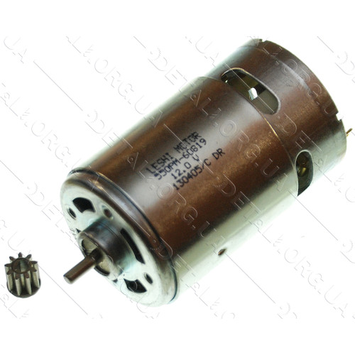 двигун шуруповерта 12V Sparky BR 12E + шестерня 9 зубів d9 оригінал 186968 + 186967