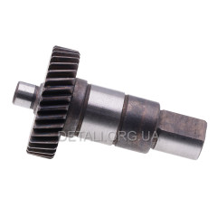 Блок-шестерня дисковой электропилы Rebir 5107 (d15 шлиц / d20*40*9 L70 / 36 зубов влево)