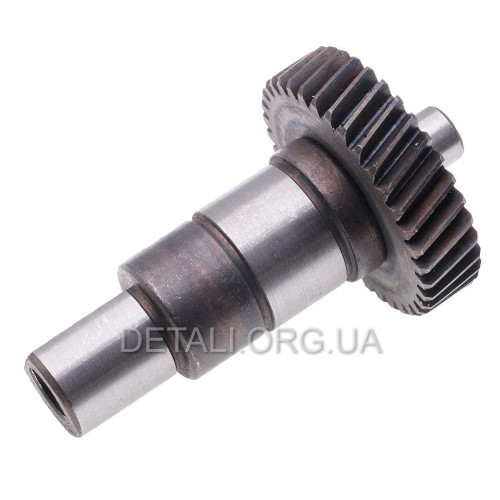 Блок-шестерня дискової електропили Rebir 5107 (d15 шліц / d20*40*9 L70 / 36 зубів вліво)