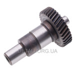 Блок-шестерня дисковой электропилы Rebir 5107 (d15 шлиц / d20*40*9 L70 / 36 зубов влево)