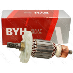 Якір відбійний молоток 9-з Зеніт ЗМ-1500 / Hitachi PH65A (196 * 53 9-з / право) PRO