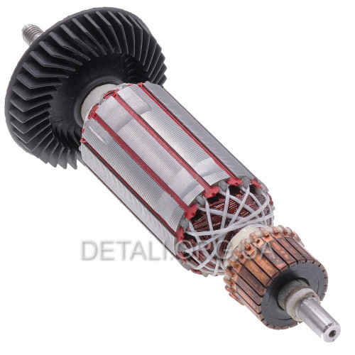 Якорь болгарки Bosch GWS 14-125 PRO (L181*D35мм/резьба 7мм) 1604010A90
