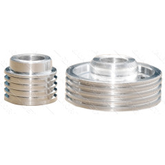 Шкивы рубанка Makita 1901 (d1 10*20 h1 16/ d2 10*37 h2 15, 4 ручейка) аналог 222125-2+222126-0 2