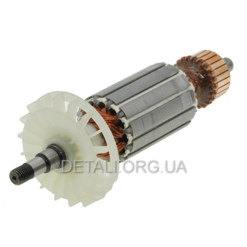 Якорь болгарка DWT WS08-115/WS08-125/WS08-115V/WS08-125V/WS08-115T/WS08-125T (161*35 посадка 8мм)