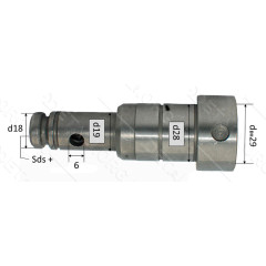 Ствол перфоратора Makita HR3000C аналог 323912-3