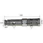 Ствол перфоратора D25 L110