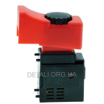 Кнопка болгарки DWT 125 c рег