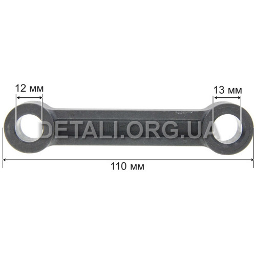 Шатун отбойного молотка Makita HM1202C аналог 416930-9 d1 12mm d2 13mm L 110mm