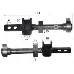 Шток лобзика D9 L114