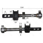 Шток лобзика D9 L114 рюмка 30*10 мм