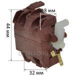 Кнопка болгарки Bosch GWS 14-125 CIT/ GWS 14-150 CI аналог 1607200200