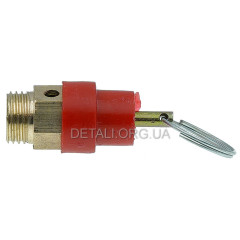 запобіжний клапан компресора 1/4"(велике різьблення)