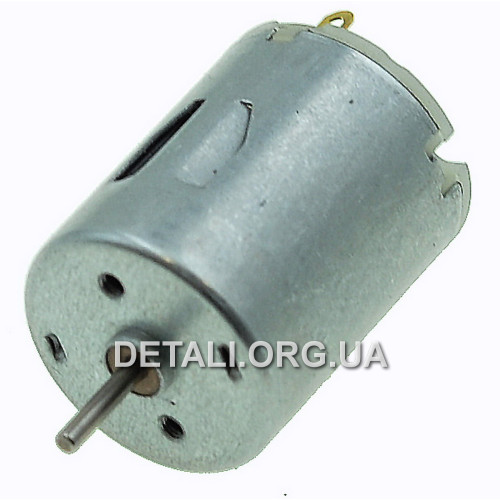 Двигатель фена 12V голый (D24 L45вал 2мм)