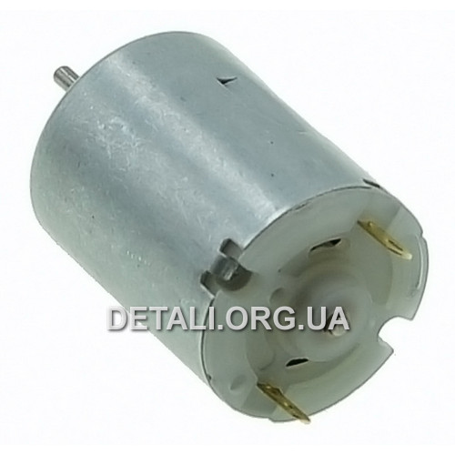 Двигатель фена 12V голый (D24 L45вал 2мм)