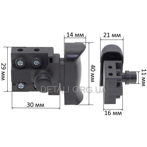 Кнопка болгарки Stern 125, Euro Craft 125