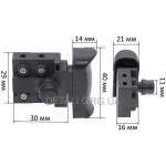 Кнопка болгарки Stern 125, Euro Craft 125