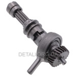 Проміжний вал VJ Parts (шпиндель) перфоратора Hitachi у зборі з шестернею та підшипником.