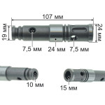 Ствол перфоратора D24 L107