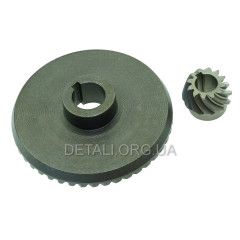 Шестерни (пара) болгарки 230 VJ Parts (d1 15*74/d2 10*23/h2 17) 2
