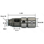 Ствол перфоратора Bosch 2-26 малий голий