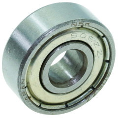 Подшипник 606 NSK ZZ (6*17*6) металл 2