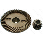 Шестерни (пара) болгарки 180 VJ Parts белая (d1 14*58/d2 9*19/h2 15)