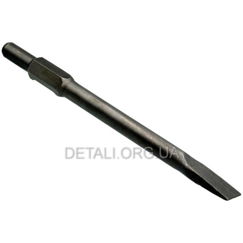 Зубило отбойный молоток HEX D30/L410мм (камень)