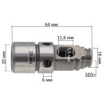 Ствол перфоратора Bosch 2-26 малый в сборе аналог 1617000598