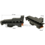 Кнопка болгарки Bosch 230 4 конт аналог 1607000970