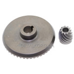 Шестерни (пара) болгарки Odwerk 2350 белая (d1 14*80/d2 9*21/h2 22)