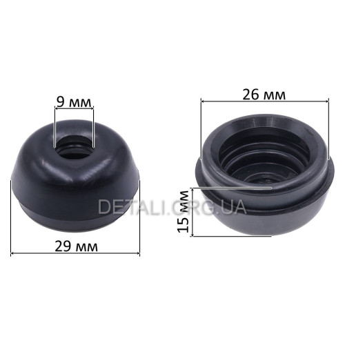 Носик (захисний ковпачок) для перфоратора Bosch GBH 2-26 DFR аналог 1610508047
