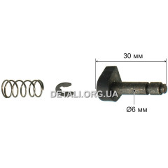 Стопорная кнопка болгарки Ferm 125 d6 h30 2