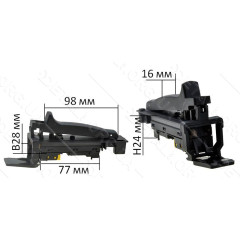 Кнопка болгарки DWT 230 S